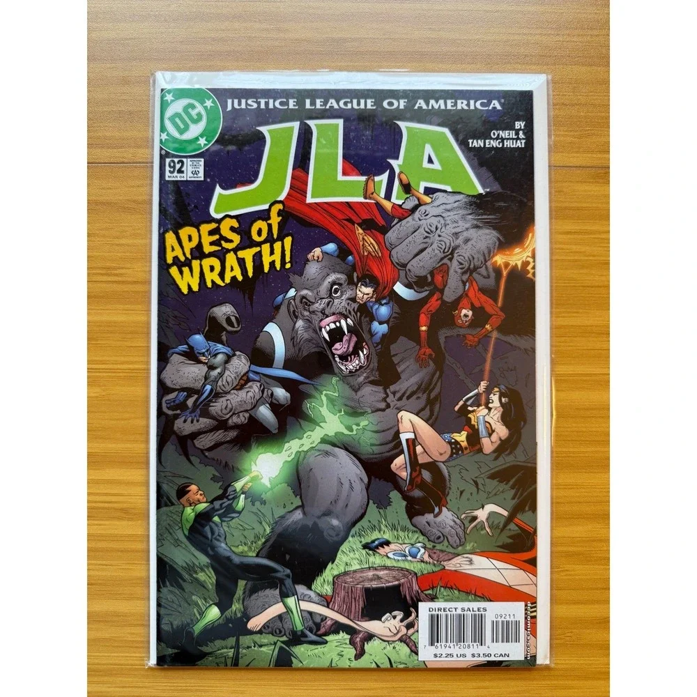 JLA Justice League‎ of America 92 Apes of Wrath Comic Book DC Comics 2004